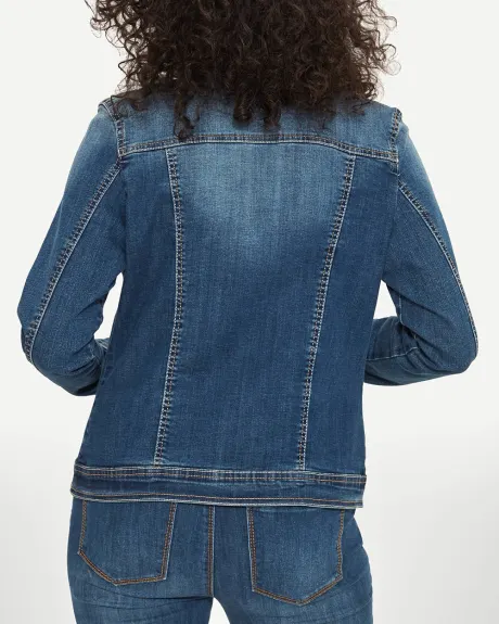 LOIS -Steph Fitted Blue Denim Jacket