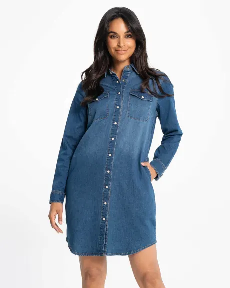 LOIS - Robe Chemise de Denim Gianna