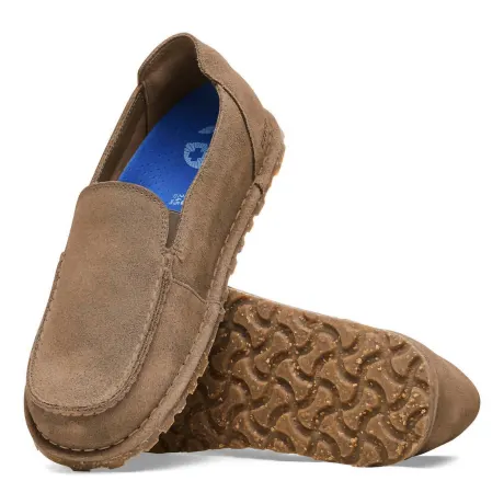 BIRKENSTOCK Mocassins en cuir unisexe Utti Suede - Narrow