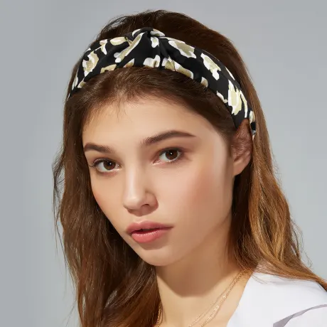 Unique Bargains - Leopard Pattern Knotted Headband