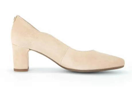 GABOR - Suede Scallop Pump