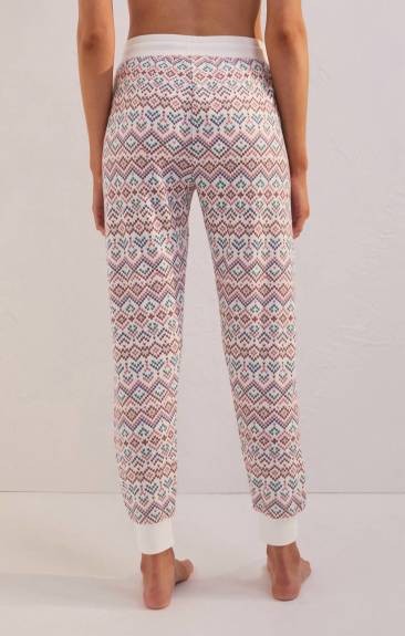 Z Supply - Twilight Fair Isle Jogger Pants