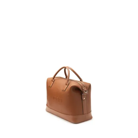 Lambert - Le Mae - Petit sac de voyage en cuir vegan oyster