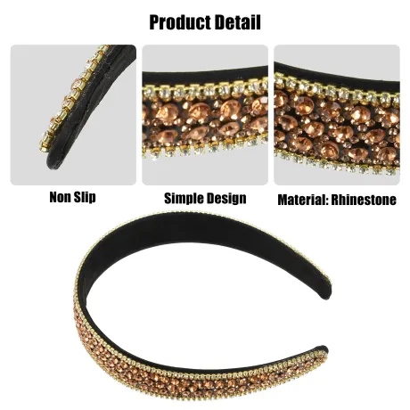 Unique Bargains - Rhinestone Headband