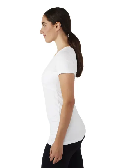 Nia Short Sleeves Round Neck Nursing Top - Modern Eternity Maternity