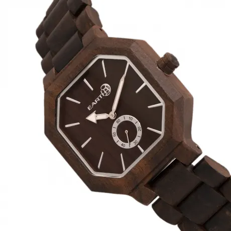 Earth Wood - Acadia Bracelet Watch - Dark Brown