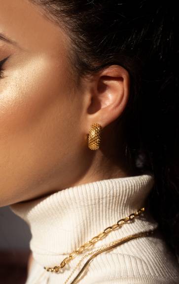 Jewels By Sunaina - CIARA Hoop Earrings