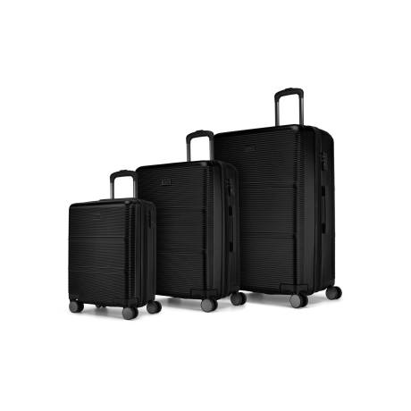 Brussels 3 Piece Hardside Luggage Set with TSA Lock