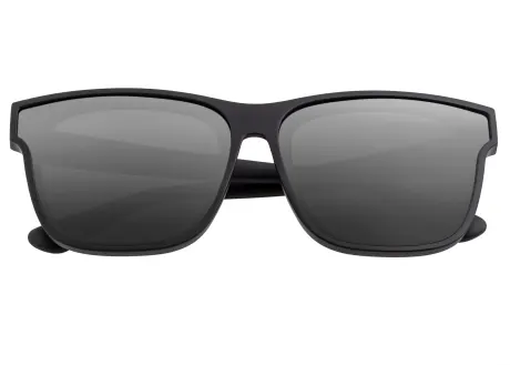 Sixty One Delos Polarized Sunglasses - Black/Silver