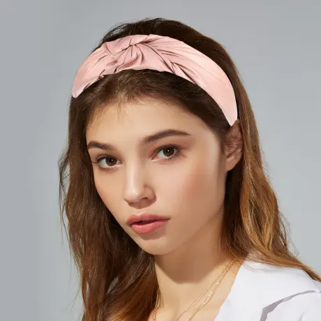 Unique Bargains- Faux Leather Knotted Hairband Headband