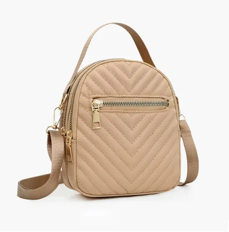 NICCI NYLON QUILTED BAG