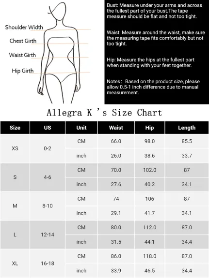 Allegra K - High Waist Slit Maxi Pencil Skirt