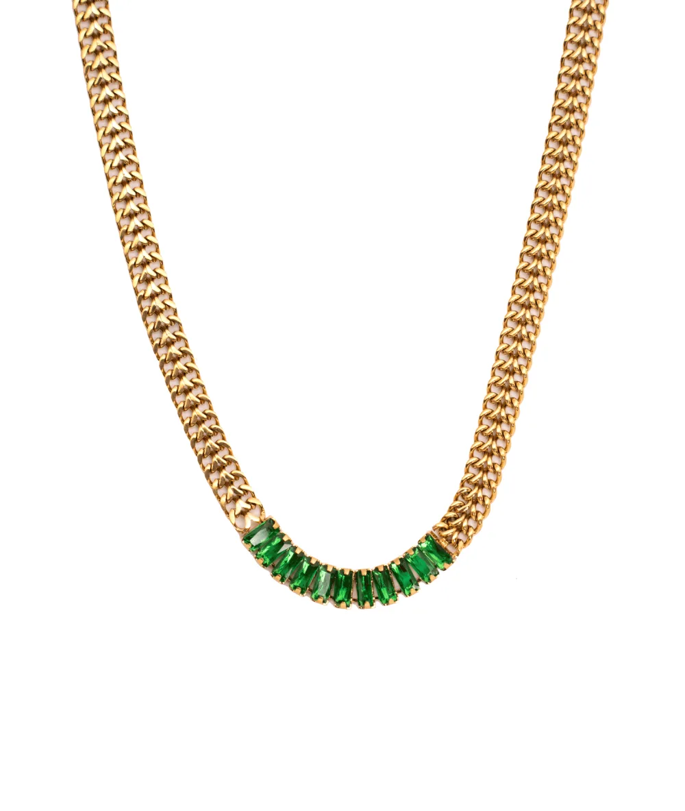 Jewels By Sunaina - MARISSA Cuban Chain Le collier