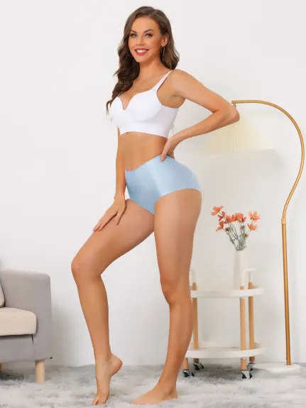 Allegra K- Tummy Control High-Waisted Underwear Brief