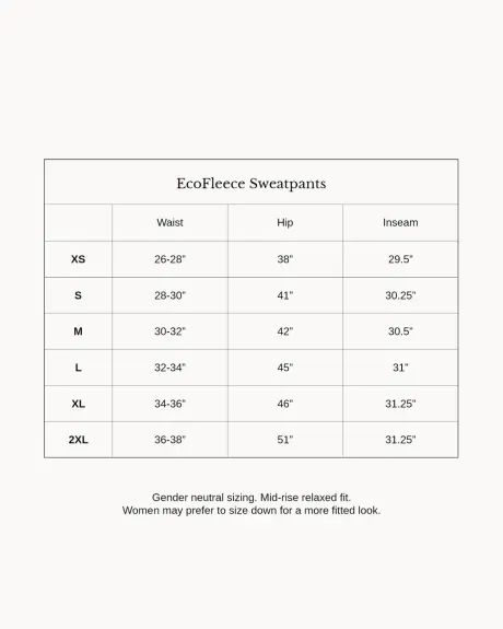 Uniform EcoFleece Sweatpants