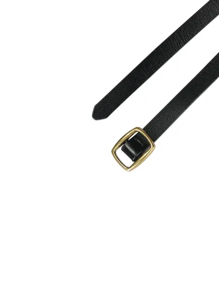 Allegra K - Ceinture fine réglable en faux cuir