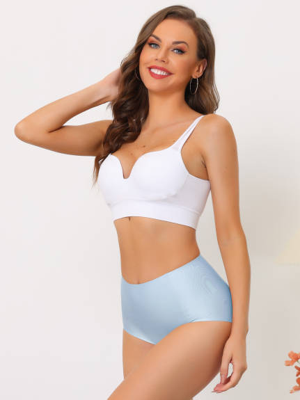 Allegra K- Tummy Control High-Waisted Underwear Brief