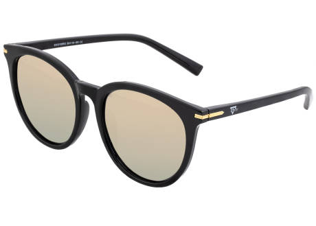 Sixty One Palawan Polarized Sunglasses - Black/Rose Gold