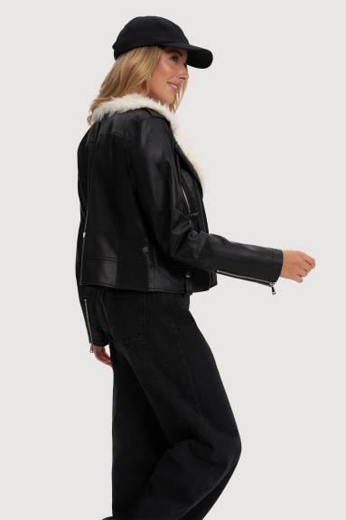 Noize - Suren Vegan Leather Coat