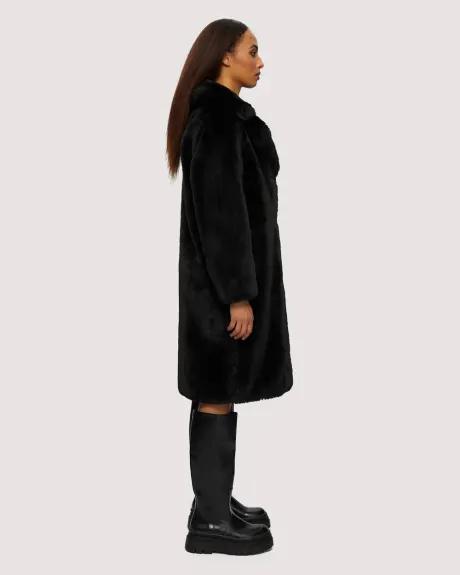 Noize - Savannah Long Vegan Fur Coat