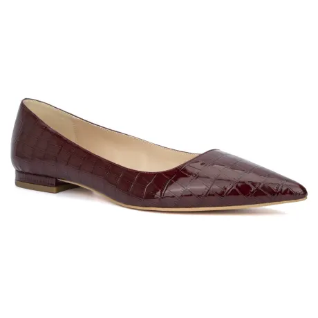 Fashion To Figure Women's Bailey Ballet Flat - WIDE WIDTH