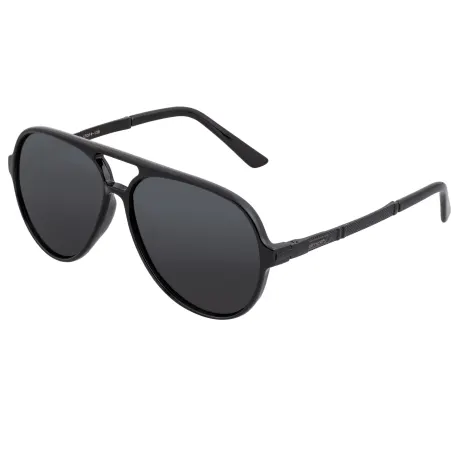 Lunettes de soleil polarisées Simplify Spencer - Noir brillant/Noir