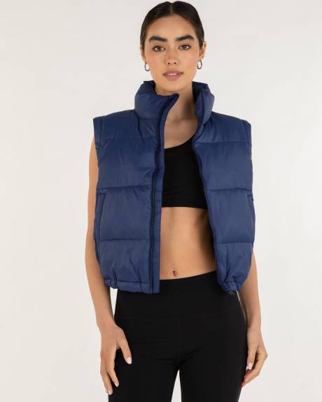 Rebody - On The Go Puffer Convertible Jacket Vest