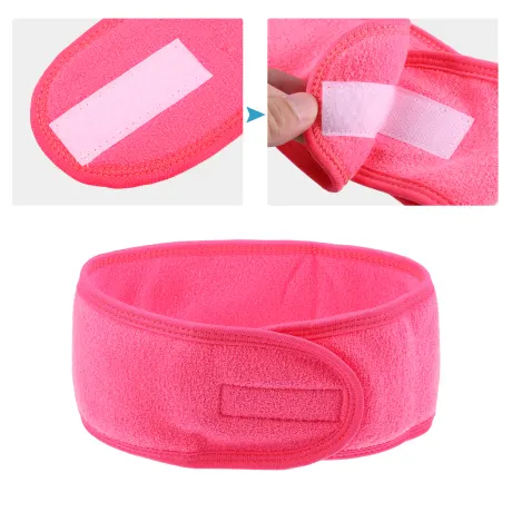 Unique Bargains- 4 Pcs Soft Spa Headband Hair Bands