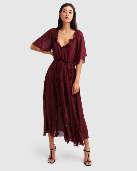 Belle & Bloom Amour amour robe mi-longue