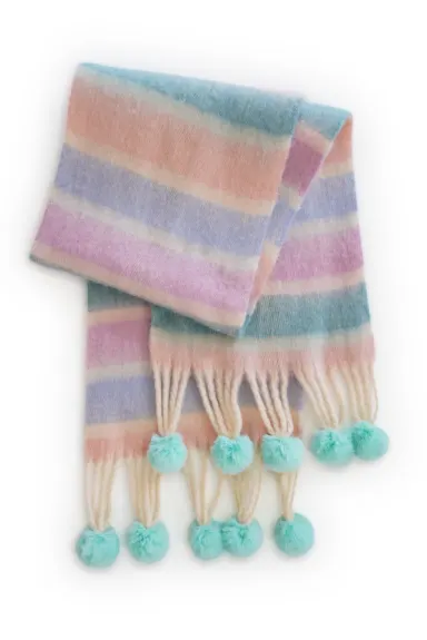 All Things Magical Pom Pom Scarf - Multi