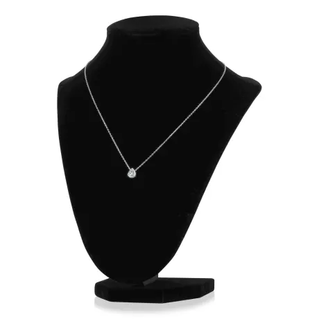 Club Rochelier 5A Cubic Zirconia Teardrop Minimalist Necklace