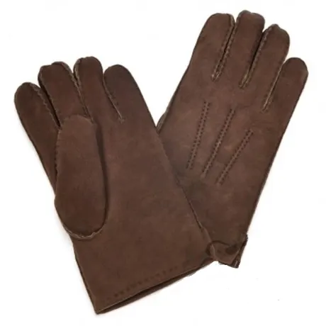 Eastern Counties Leather - Womens/Ladies 3 Point Stitch Detail Sheepskin Gloves