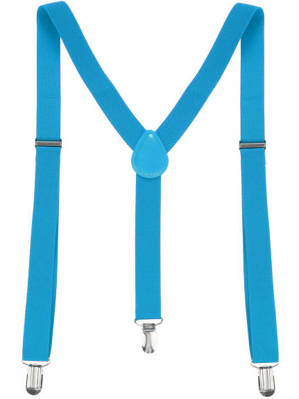 Allegra K- Woman Adjustable Metal Clamp Elastic Suspender Brace