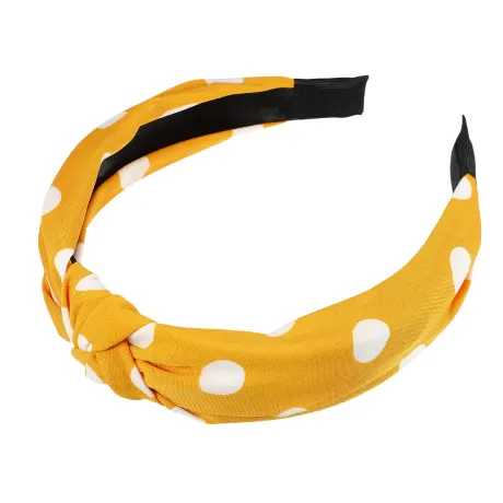 Unique Bargains- Polka Dot Wide Knotted Headband