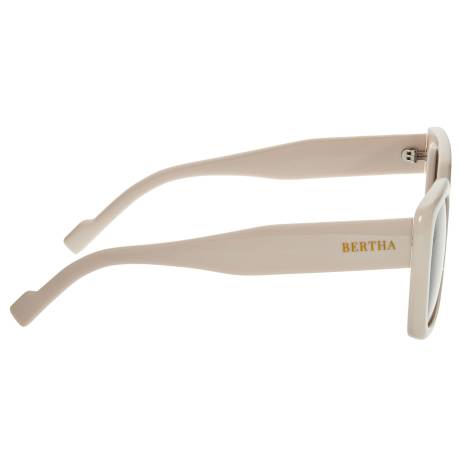 Bertha Wendy Polarized Sunglasses - Cream/Black