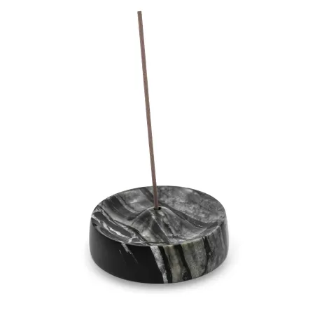 Bursera - Incense Holder - Black Marble