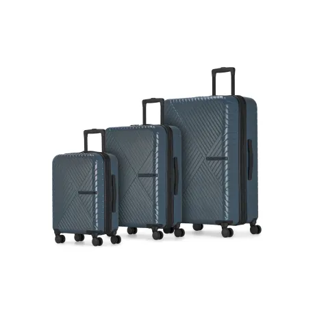 Bugatti Berlin 3 Piece Hardside Luggage Set with Expansion