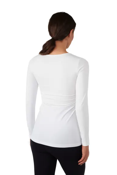 Charlotte Long Sleeves Round Neck Nursing Top - Modern Eternity Maternity