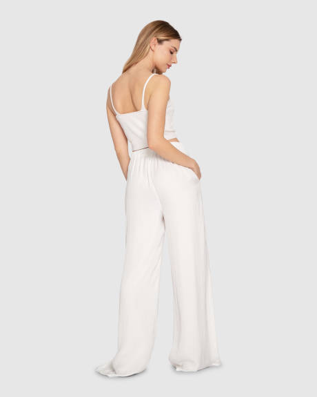 Belle & Bloom Everywhere All At Once Wide Leg Pant