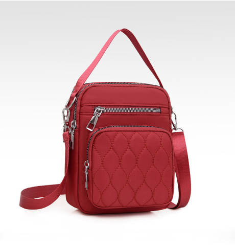 NICCI NYLON QUILTED BAG