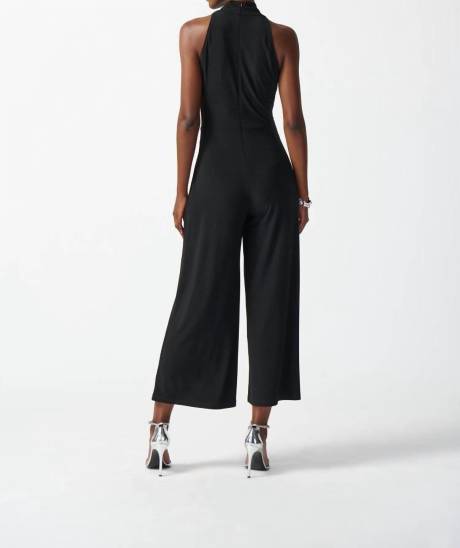 Joseph Ribkoff - Silky Wrap Culotte Jumpsuit