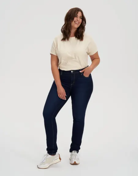 Yoga Jeans- Coupe Étroite Taille Classique