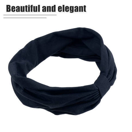 Unique Bargains - Stretchy Cotton Sports Headbands Sweatbands