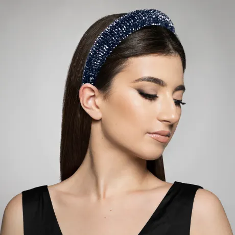 Unique Bargains- Rhinestone Bling Padded Headband Hairband