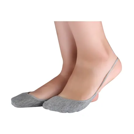 Allegra K- Women's Heelless No-Show Low Cut Socks 10 Pairs