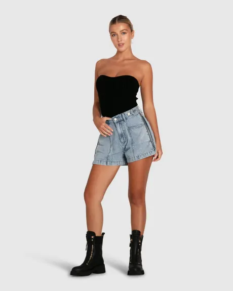 Short en jean Bring The Heat - Stonewash