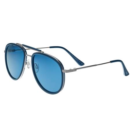 Simplify - Maestro Polarized Sunglasses - Silver/Blue