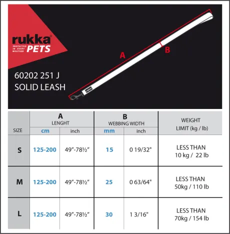 RUKKA - SOLID LEASH