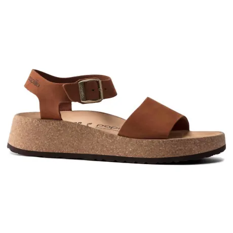 BIRKENSTOCK Sandales en cuir Glenda Nubuck pour femmes