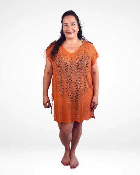 Urban Lux Resort Short Crochet Cover Up